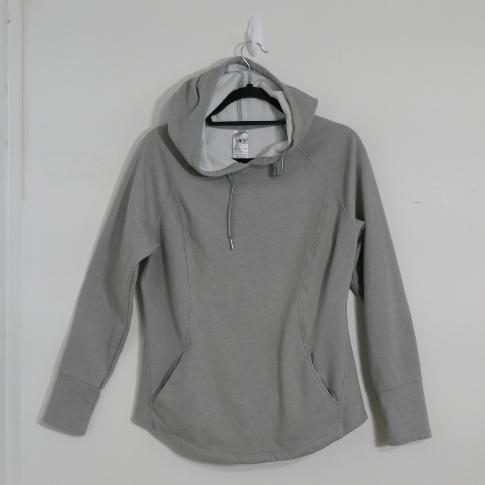 Athletic‎ Works Womens Hoodie L Grey AWL48032 Athleisure Gorpcore